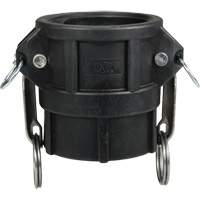 Coupleur &agrave; came et cannelure, Polypropyl&egrave;ne, Type D, 3", NPT femelle, 60 PSI MAS Chibougamau