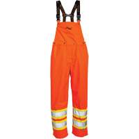 Salopette 300 deniers Journeyman, Polyester, Grand, Orange haute visibilit&eacute; MAS Chibougamau