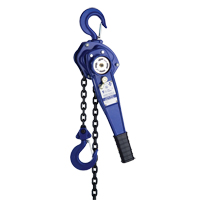 Lever Hoist with 3' Chain, 3' Lift, 500 lbs. (0.25 tons) Capacity MAS Chibougamau
