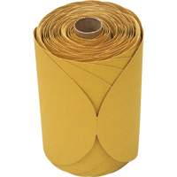 Stikit Gold Disc Roll, 6" Dia., 120 Grit, Aluminum Oxide MAS Chibougamau