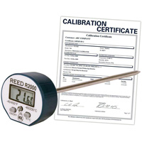 Thermom&egrave;tre avec certificat de calibration, Contact, Num&eacute;rique, -40-450°F (-40-230°C) MAS Chibougamau