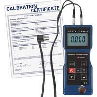 Jauge d'&eacute;paisseur avec certificat de calibration, Affichage Num&eacute;rique, Ultrason, gamme de 0,05" to 7,9" (1,5 mm to 200 mm) MAS Chibougamau