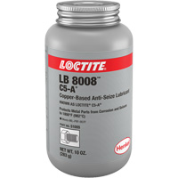 Copper Based Anti-Seize Lubricant, 10 oz., Brush Top Can, 1800°F (982°C) Max Temp. MAS Chibougamau