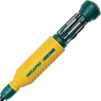 Original Hex 15-in-1 Multi-Bit Screwdriver, 8-37/50" L, Textured Handle MAS Chibougamau