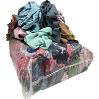Special Wiper Rags, Mix Colours, 20 lbs. MAS Chibougamau