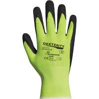 Dexterity&reg; Coated Gloves, 10, Latex Coating, 13 Gauge, Polyester Shell MAS Chibougamau