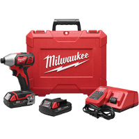 Trousse de tournevis &agrave; percussion hexagonal M18, 1/4", 1500 lb-po Couple max., 18 V, Lithium-ion MAS Chibougamau