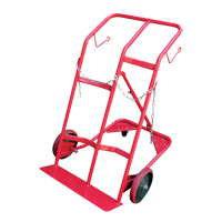 Chariot pour bouteilles, Roues Caoutchouc moul&eacute;, Base de 25-1/2"la x 7"lo, 350 lb MAS Chibougamau