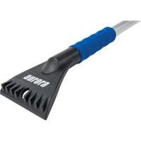 Brosse &agrave; neige tr&egrave;s longue, lame Polypropyl&egrave;ne, 34" Longueur, Bleu MAS Chibougamau