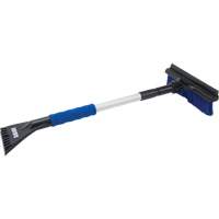 Brosse &agrave; neige t&eacute;lescopique, T&eacute;lescopique, lame Polypropyl&egrave;ne, 32-1/2" Longueur, Bleu MAS Chibougamau