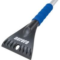 Brosse &agrave; neige t&eacute;lescopique, T&eacute;lescopique, lame Polypropyl&egrave;ne, 32-1/2" Longueur, Bleu MAS Chibougamau