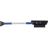 Brosse &agrave; neige, T&eacute;lescopique, lame Mousse de CAV/E, 48" Longueur, Noir/Bleu MAS Chibougamau