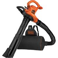 Souffleur/aspirateur/broyeur de feuilles 3-en-1 VacPack, Vitesse d'air 250 mi/h, &eacute;lectrique MAS Chibougamau