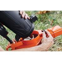 Souffleur/aspirateur/broyeur de feuilles, Vitesse d'air 210 mi/h, &eacute;lectrique MAS Chibougamau
