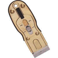 Ergonomic Razor Scrapers, Carbon Steel Blade, 1-1/2" Wide, Rubber Handle MAS Chibougamau