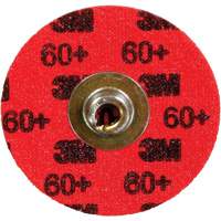 Disque &agrave; d&eacute;ligner durable II Roloc Cubitron, 2" dia., Grain 60+, C&eacute;ramique MAS Chibougamau