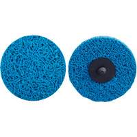 Vortex Rapid Blend Non-Woven Quick-Change Abrasive Disc, 3" Dia., Medium Grit, Aluminum Oxide MAS Chibougamau