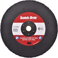 Scotch-Brite Clean & Strip XT Pro Extra Cut Disc, 7" Dia., Extra Coarse Grit, Aluminum Oxide MAS Chibougamau
