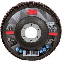769F Quick Change Flap Disc, 4-1/2" x 7/8", Type 29, 60+ Grit, Ceramic MAS Chibougamau