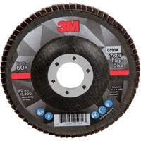 769F Quick Change Flap Disc, 4-1/2" x 7/8", Type 27, 60+ Grit, Ceramic MAS Chibougamau