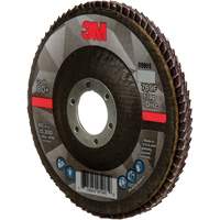 769F Quick Change Flap Disc, 4-1/2" x 7/8", Type 27, 80+ Grit, Ceramic MAS Chibougamau
