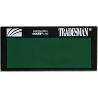 ArcOne&reg; Tradesman Auto-Darkening Single Lense, 2" W x 4-1/4" H Viewing Area, For Use With ArcOne&reg; MAS Chibougamau