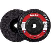 Disque Clean and Strip XT Pro XO-DC Scotch-Brite, 4-1/2" dia., Grain Extra grossier, Carbure de silicium MAS Chibougamau