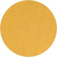 Yellow Hook & Loop Sanding Disc, 5" Dia., P220 Grit, Aluminum Oxide MAS Chibougamau