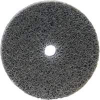 Disque unifi&eacute; non tiss&eacute; Bear-Tex, 2" x 1/4", Arbre de 1/4", Grain de Moyen, Oxyde d'aluminium MAS Chibougamau