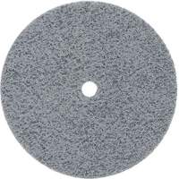 Disque unifi&eacute; non tiss&eacute; Bear-Tex, 3" x 1/4", Arbre de 3/8", Grain de Fin, Carbure de silicium MAS Chibougamau