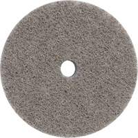 Disque unifi&eacute; non tiss&eacute; Bear-Tex, 3" x 1/4", Arbre de 3/8", Grain de Fin, Oxyde d'aluminium MAS Chibougamau