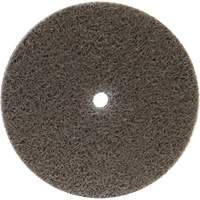 Disque unifi&eacute; non tiss&eacute; Bear-Tex, 3" x 1/4", Arbre de 3/8", Grain de Moyen, Oxyde d'aluminium MAS Chibougamau