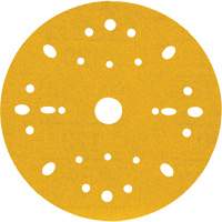 Disque abrasif dor&eacute; Hookit, dia 6", Grain 120, Oxyde d'aluminium, Poids C MAS Chibougamau