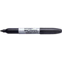 Permanent Markers - Super, Black, Fine Tip MAS Chibougamau