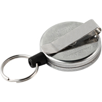 Original Self Retracting Reels #485-HDK, Chrome, 48" Cable, Belt Clip Attachment MAS Chibougamau