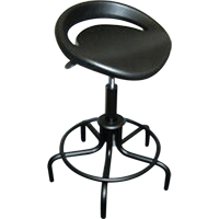 Tabouret surdimensionn&eacute; de s&eacute;rie 6000, Stationnaire, Ajustable Hauteur, Capacit&eacute; 250 lb MAS Chibougamau