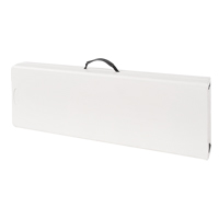 Folding Bench, Polyethylene, 72" L x 12" W x 17" H MAS Chibougamau