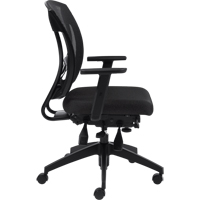 Chaises &agrave; bras Multi-Tilter, Tissu, Charbon, Capacit&eacute; 300 lb MAS Chibougamau