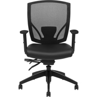 Chaises &agrave; bras Multi-Tilter, Vinyle, Noir, Capacit&eacute; 300 lb MAS Chibougamau