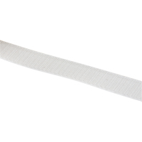 Ruban d'attaches, Crochet, 25 vg x 1", Cousu, Blanc MAS Chibougamau