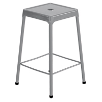 Tabouret en acier pour comptoir Safco, Stationnaire, Fixe Hauteur, Capacit&eacute; 250 lb MAS Chibougamau