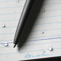 All-Weather Metal Pen, Blue, 0.8 mm, Retractable MAS Chibougamau