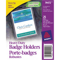 &eacute;tui robuste pour badge MAS Chibougamau