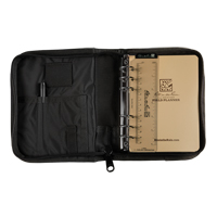Trousse de d&eacute;part pour planificateur de terrain, Couverture souple, Noir, 0 Pages, 4-5/8" , 7"  MAS Chibougamau