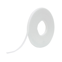 Ruban d'attaches One-Wrap, Boucle et crochet, 25 vg x 1/2", Auto-aggripant, Blanc MAS Chibougamau