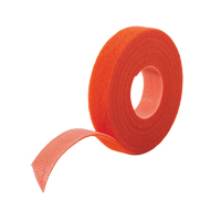 Ruban pour gestion des c&acirc;bles One-Wrap, Boucle et crochet, 25 vg x 3/4", Auto-aggripant, Orange MAS Chibougamau