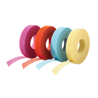 Ruban pour gestion des c&acirc;bles One-Wrap, Boucle et crochet, 25 vg x 3/4", Auto-aggripant, Aqua MAS Chibougamau