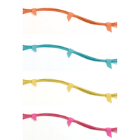Ruban pour gestion des c&acirc;bles One-Wrap, Boucle et crochet, 25 vg x 3/4", Auto-aggripant, Aqua MAS Chibougamau