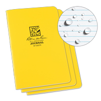 Carnet de notes, Couverture souple, Jaune, 48 Pages, 4-5/8" , 7"  MAS Chibougamau