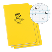 Carnet de notes, Couverture souple, Jaune, 48 Pages, 4-5/8" , 7"  MAS Chibougamau